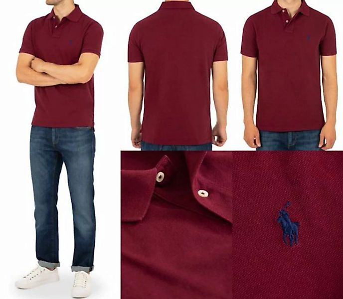 Ralph Lauren Poloshirt POLO RALPH LAUREN Custom Slim Fit Polohemd Hemd T-Sh günstig online kaufen