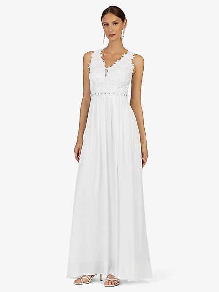 Kraimod Abendkleid mit Mesh und Spitze günstig online kaufen