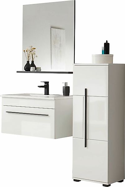 INOSIGN Badmöbel-Set "Cantara, Bad im modernen Design, 3-teiliges Badezimme günstig online kaufen