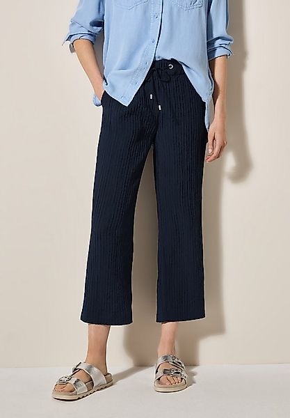 CECIL Stoffhose Style Neele im Loose Fit, Stukturhose günstig online kaufen
