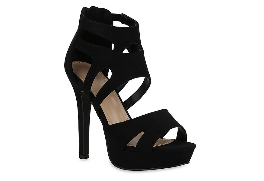 VAN HILL 841366 High-Heel-Sandalette Damen High Heels Sandalette Stiletto C günstig online kaufen