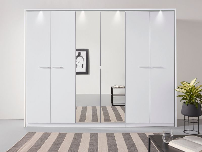 rauch Drehtürenschrank "Kleiderschrank Schrank Garderobe Wäscheschrank Ankl günstig online kaufen