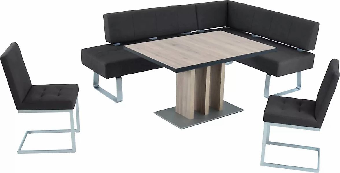 K+W Komfort & Wohnen Eckbankgruppe "Spider II", (Set, 4 tlg.), langer Schen günstig online kaufen
