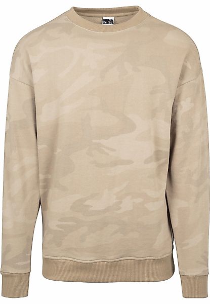 URBAN CLASSICS Sweatshirt "Urban Classics Herren Camo Crewneck", 1 Stk. günstig online kaufen