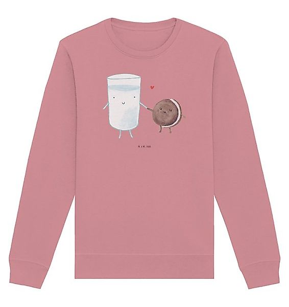 Mr. & Mrs. Panda Longpullover Milch Keks Größe M - Canyon Pink - Geschenk, günstig online kaufen
