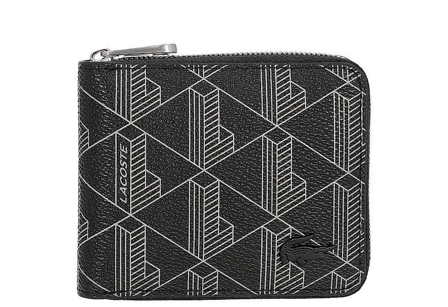 Lacoste Geldbörse The Blend - Geldbörse 3cc 11 cm RFID (monogram noir gris) günstig online kaufen