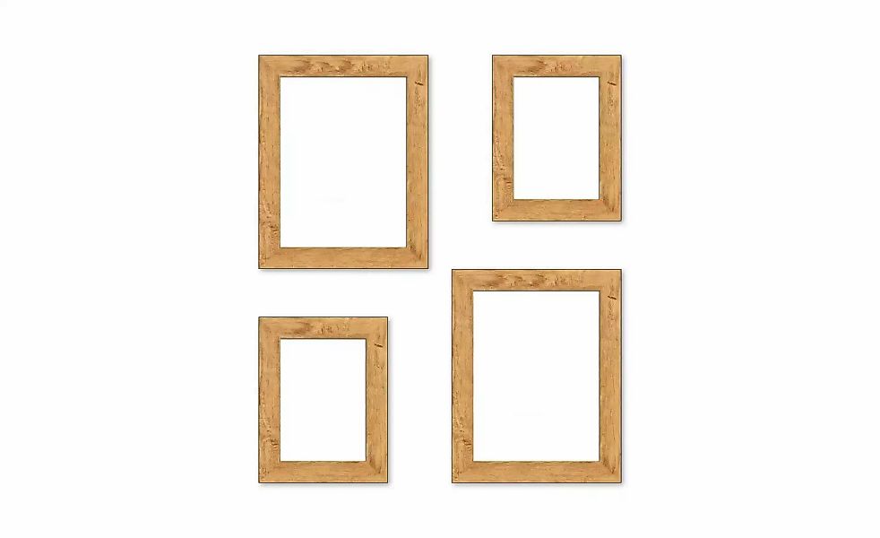 Bilderrahmen-Set   ¦ holzfarben ¦ Massivholz,Holz ¦ Maße (cm): B: 18 H: 24 günstig online kaufen