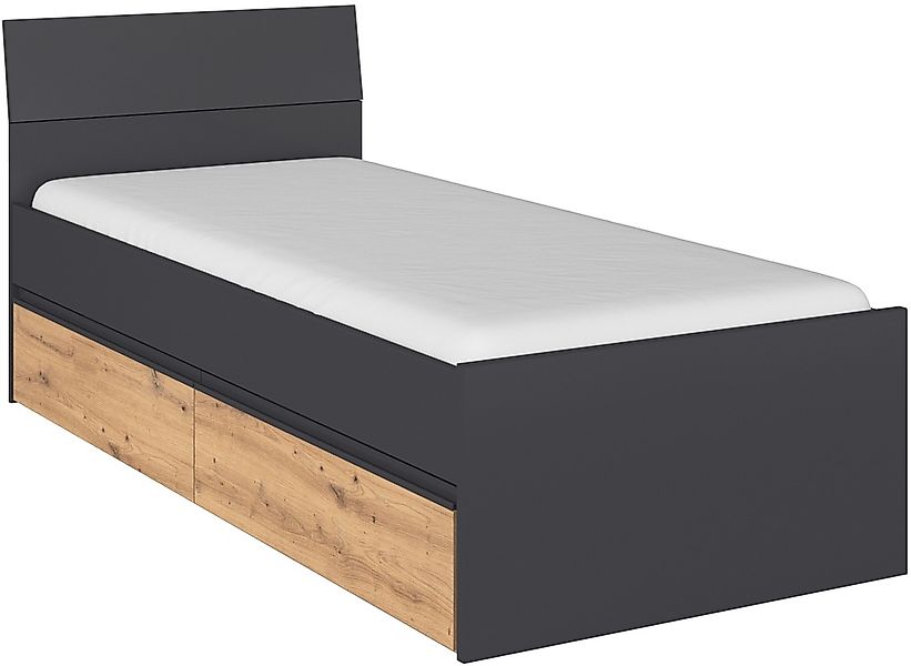 rauch Stauraumbett "Doppelbett Einzelbett Bett für kleine Räume Stauraum JO günstig online kaufen