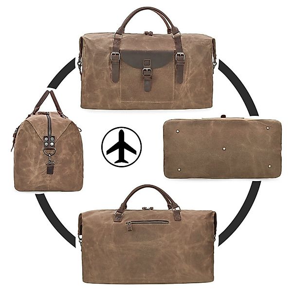 REDOM Reisetasche Canvas Trainingstasche Reisegepäck Freizeittasche günstig online kaufen