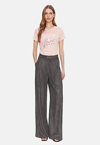 Guess T-Shirt T-Shirt LOVE TRIANGLE Kurzarmshirt günstig online kaufen