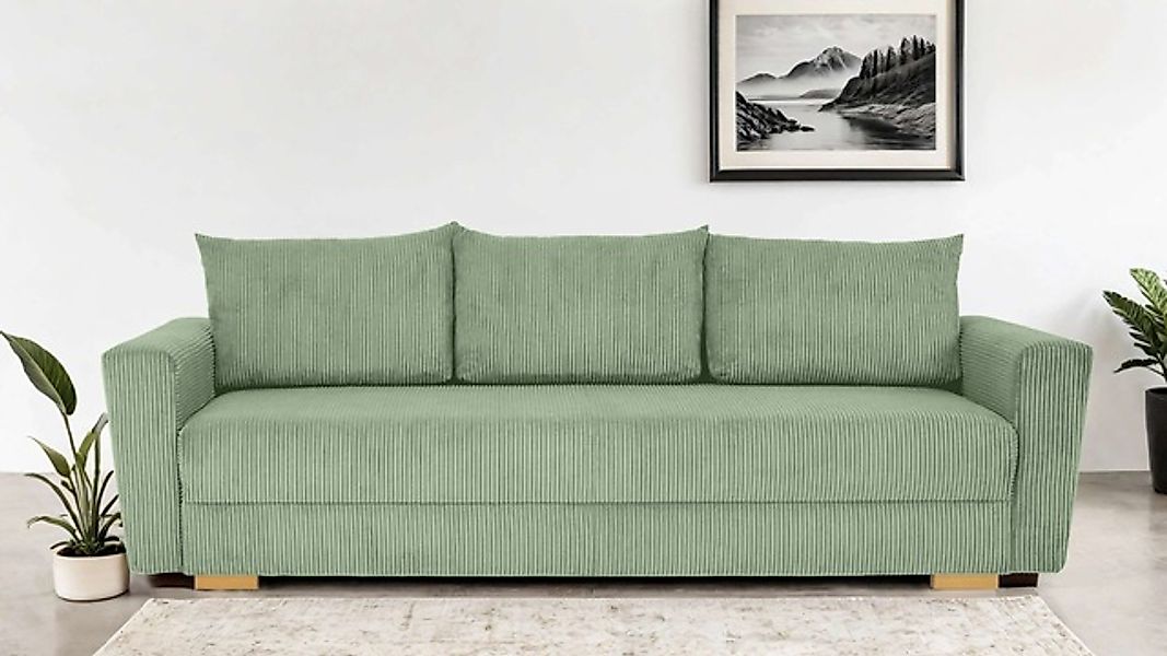 INOSIGN 3-Sitzer »MAGHERA Schlafsofa mit Bettkasten, in hochwertiger Verarb günstig online kaufen