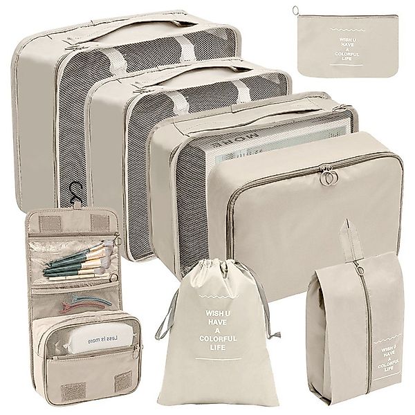 zggzerg Aufbewahrungsbox Koffer Organizer, 8 Teilige günstig online kaufen