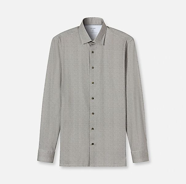 OLYMP Langarmhemd "Luxor 24/Seven" Businesshemd, Jersey, modern fit, New Ke günstig online kaufen