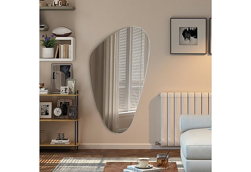 Youyijia Kosmetikspiegel Asymmetrischer Spiegel Dekorativ – Rahmenloser HD günstig online kaufen