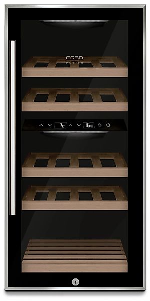 Caso Weinkühlschrank "644" für 24 Standardflaschen á 075l WineComfort 24 bl günstig online kaufen