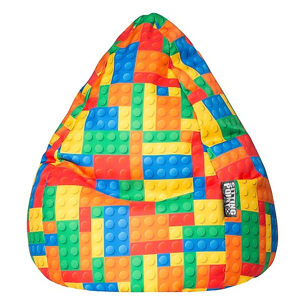 Sitting Point Sitzsack Bricks 220 l Bunt Bunt günstig online kaufen