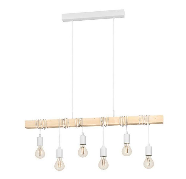 EGLO Hängeleuchte TOWNSHEND, ohne Leuchtmittel, Wohnzimmer, Esszimmer, 6-fl günstig online kaufen