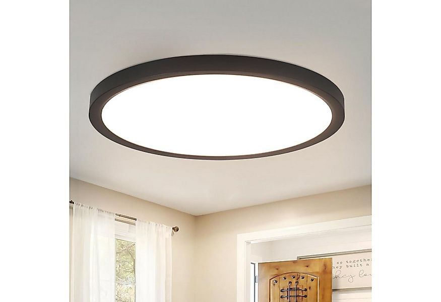 Nettlife LED Panel LED Panel 23/30CM Deckenleuchte Lampe 18/21W, LED fest i günstig online kaufen