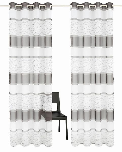 my home Gardine Jay, Ösen (2 günstig online kaufen