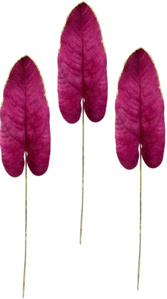 I.GE.A. Kunstblume "Strelitzienblatt" Kunstzweig, 2er Set günstig online kaufen