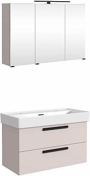 welltime Badmöbel-Set "SALVADA, 2tlg-Set, gedämpfte Scharniere, Softclose, günstig online kaufen