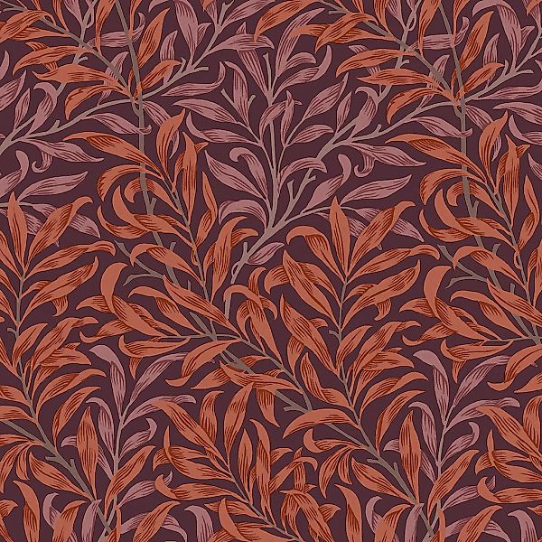William Morris at Home Vliestapete Willow Bough 10 m x 52 cm Grün FSC® günstig online kaufen