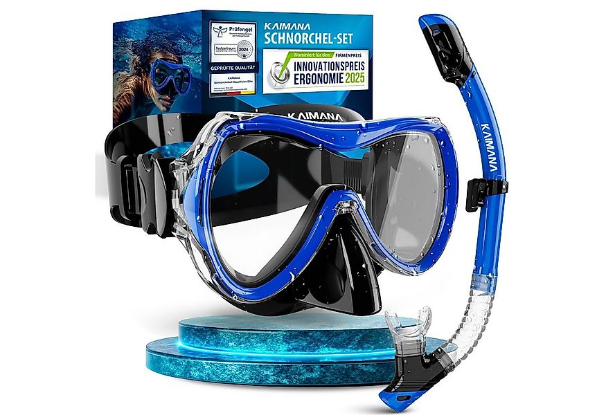 KAIMANA Tauchermaske AquaVision Elite Schnorchelset für Erwachsene inkl. Tr günstig online kaufen