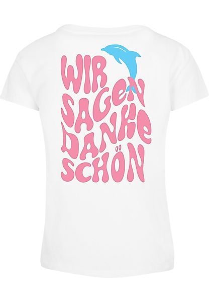 Merchcode T-Shirt "Merchcode Ladies Die Flippers - Wir Sagen Danke Schön T- günstig online kaufen