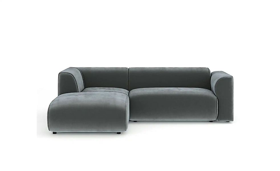 Ecksofa  Melani ¦ rosa/pink ¦ Maße (cm): B: 256 H: 69 Polstermöbel > Sofas günstig online kaufen