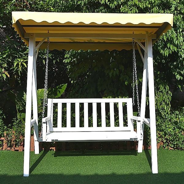 Melko Hollywoodschaukel Hollywoodschaukel Gartenschaukel Hängeschaukel mit günstig online kaufen