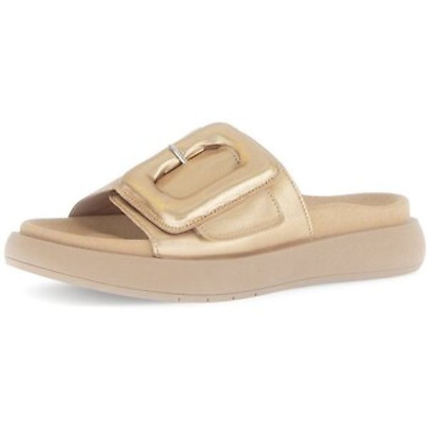 Gabor  Clogs Pantoletten Plateau Pantolette metallic 63.751.63 63.751.63 günstig online kaufen