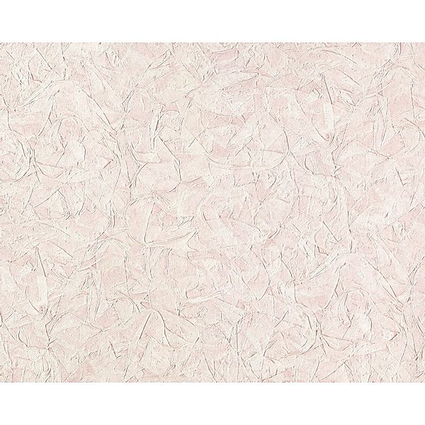 EDEM 9086-24 Struktur Vliestapete Uni schimmernd Weiß hell-Rosa 1,06 m x 10 günstig online kaufen