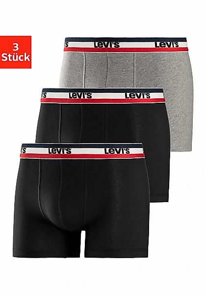 Levis Boxer Packung, 3er-Pack, mit kontrastierendem Logo-Bund günstig online kaufen