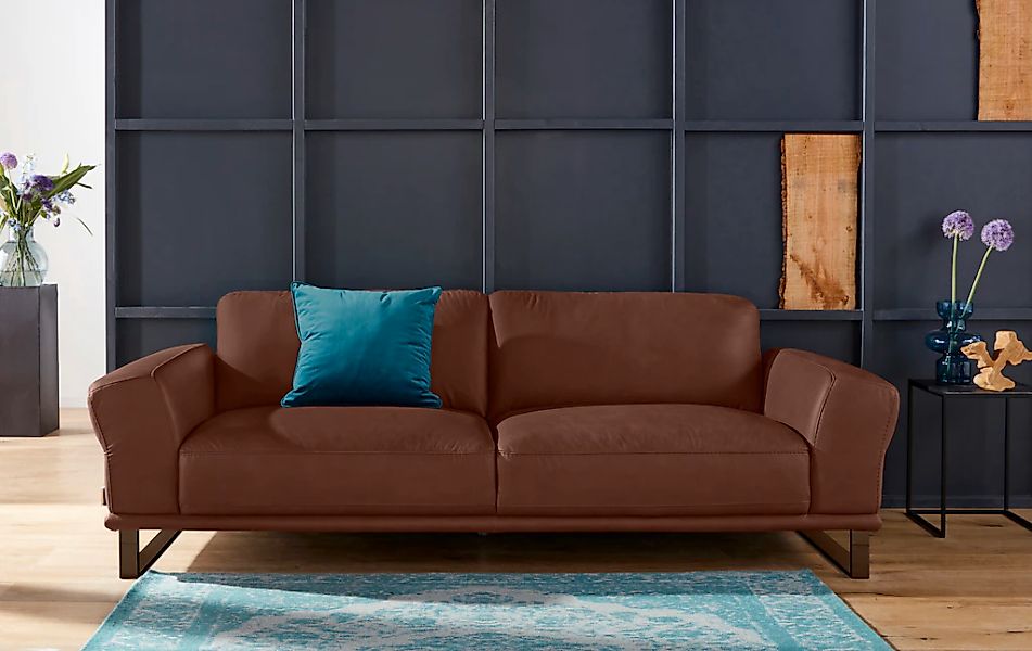 W.SCHILLIG 2,5-Sitzer »montanaa« mit Metallkufen in Bronze pulverbeschichte günstig online kaufen