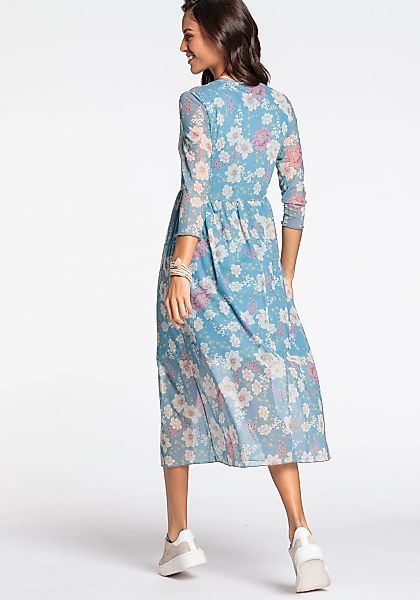 Laura Scott Meshkleid wadenlang, ausgestellt, aus günstig online kaufen