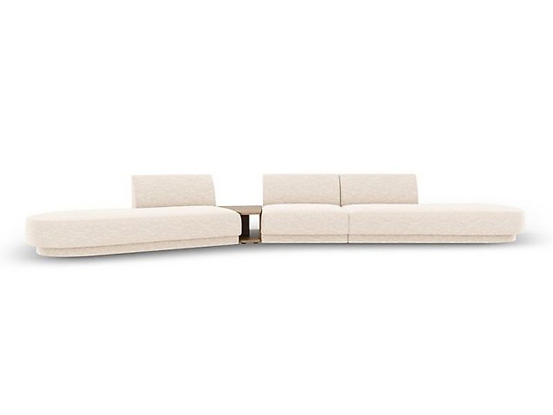 Micadoni Sofa Miley, modular 5-Sitzer ohne Armlehnen günstig online kaufen