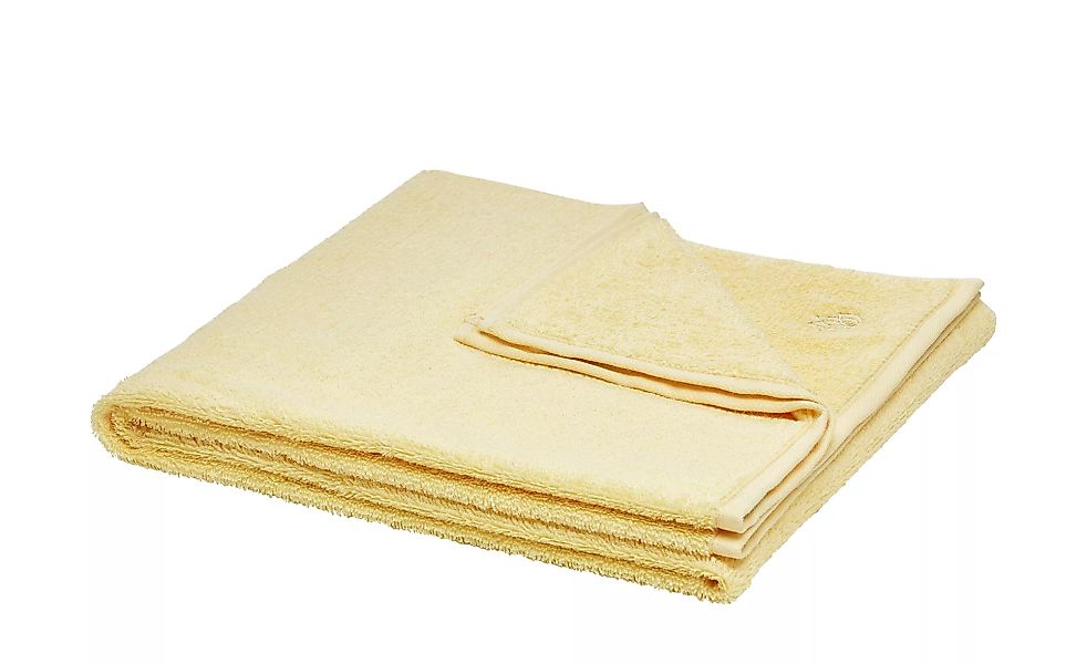 LAVIDA Handtuch  Touch - gelb - 100% Baumwolle - 67 cm - Sconto günstig online kaufen