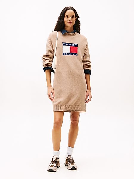 Tommy Jeans Strickkleid TJW FLAG SWEATER günstig online kaufen