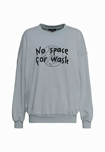 Mavi Sweatshirt No Waste Loose Fit, Print front Gr. XL günstig online kaufen