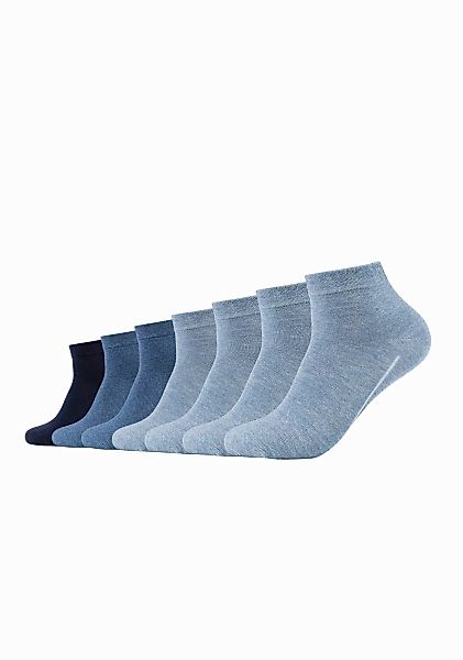 Camano Kurzsocken "ca-soft", (7er Pack), mit hohem Baumwollanteil günstig online kaufen