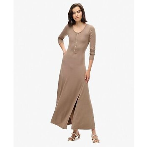 Superdry  Kleider Robe mi-longue semi-boutonnée femme günstig online kaufen
