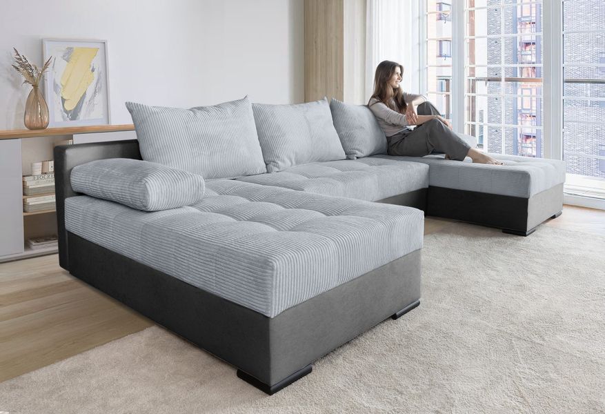 COLLECTION AB Wohnlandschaft Josy U-Form, B: günstig online kaufen