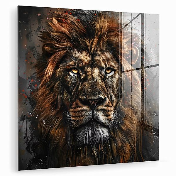 MuchoWow Acrylglasbild Löwe - Tiere - günstig online kaufen