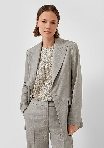 s.Oliver Jackenblazer Indoor-Blazer Eleganter Blazer im Slim Fit mit Glitze günstig online kaufen