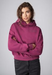 SUBLEVEL Kapuzenpullover Hoodie Mini-Print Sweater, Kapuzensweatshirt günstig online kaufen
