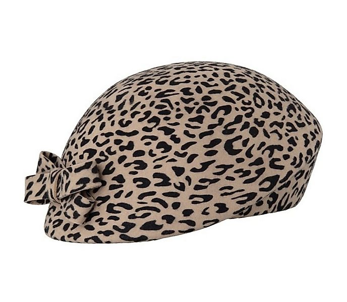 Fiebig Filzhut schicker asymmetrischer Pillbox-Hut mit Schleife günstig online kaufen