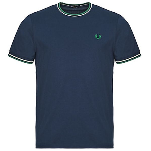 Fred Perry M1588 Twin Tipped T Shirt marine - Größe XXL günstig online kaufen