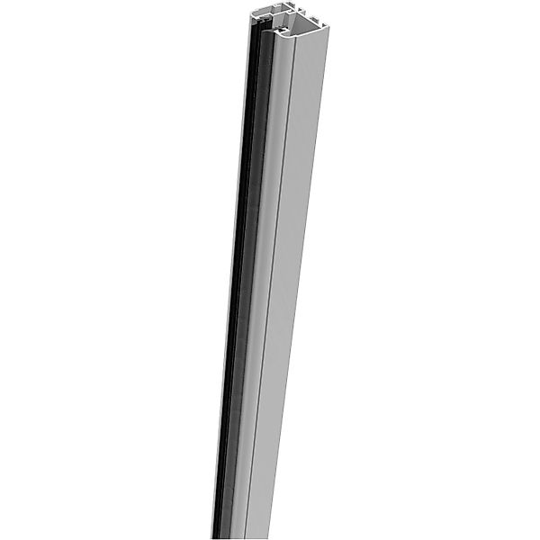 GroJa Klemmschiene,inks 181 cm EV1 (ähnl. RAL 9006) günstig online kaufen