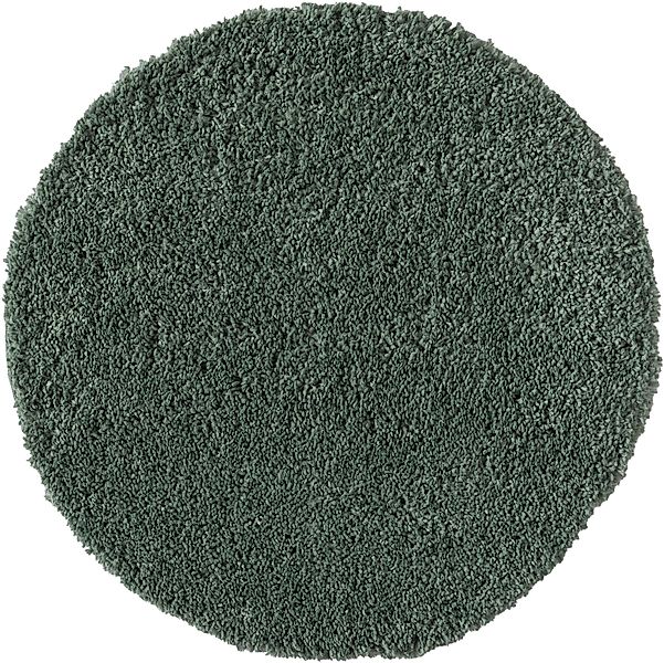 OTTO home Hochflor-Teppich "Banji" rund 37 mm Höhe Uni Farben, weich und fl günstig online kaufen