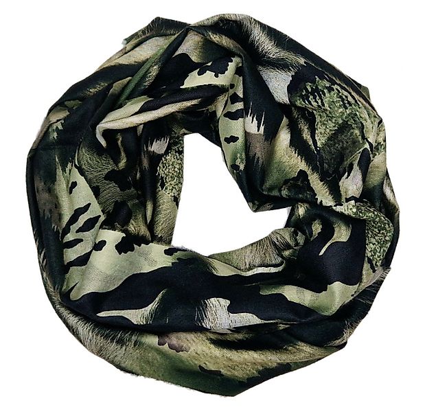 dy_mode Loop Damen Loopschal mit Animal-Print Rundschal Schlauchschal, Anim günstig online kaufen